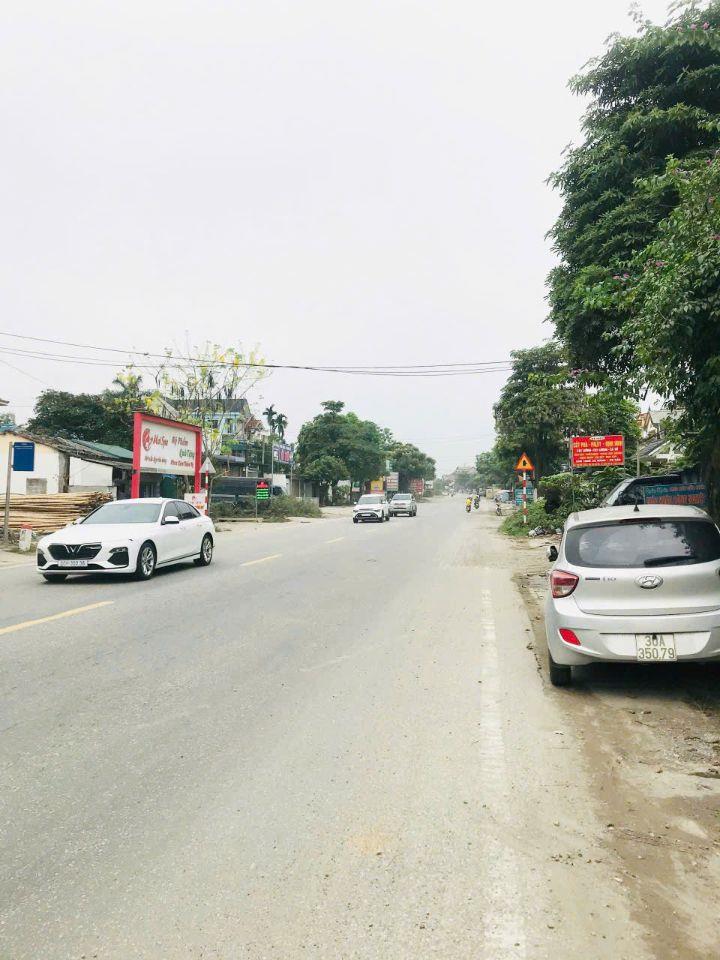 135M MẶT TIỀN 5m MẶT ĐƯỜNG QL 21A, ĐÃ TRỪ LƯU KHÔNG HÀNH LANG,  SẴN NHÀ CẤP 4. Chương Mỹ Hà Nội