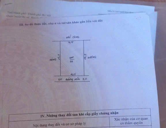 66m THỔ CƯ LÀN 2 QUỐC LỘ THUỶ XUÂN TIÊN CHƯƠNG MỸ HN CHỈ 1 X tỷ