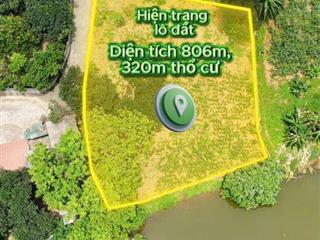 806m/320m ĐẤT Ở VIEW HỒ NHUẬN TRẠCH LƯƠNG SƠN HOÀ BÌNH CHỈ 5.X tỷ