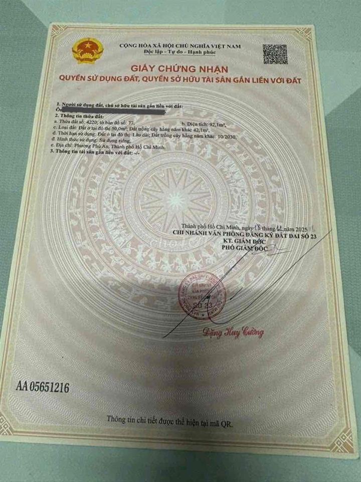 Nhà trệt lầu Tân An .TDM .TK 3PN giá chỉ 2ty520tr