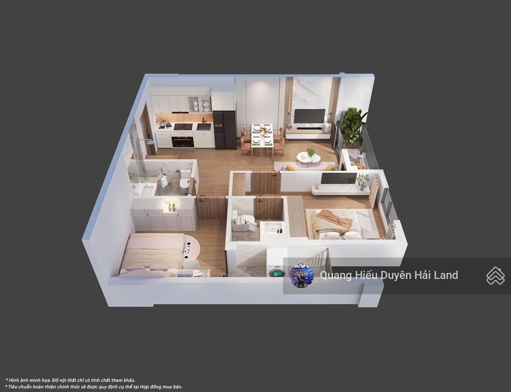 Siêu hiếm căn hộ phân khu the link  trung tâm nhất happy home tràng cát  0782 100 ***