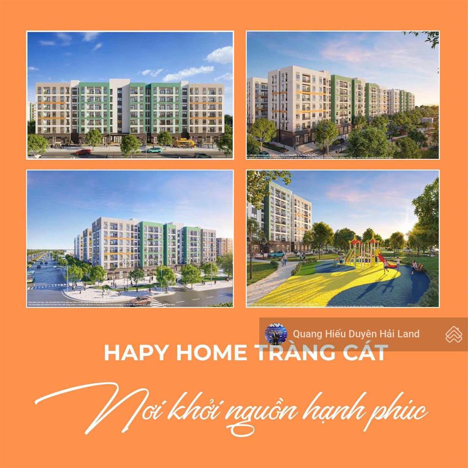 Happy home tràng cát  dự án đáng sống bậc nhất tại hải phòng.  0782 100 ***