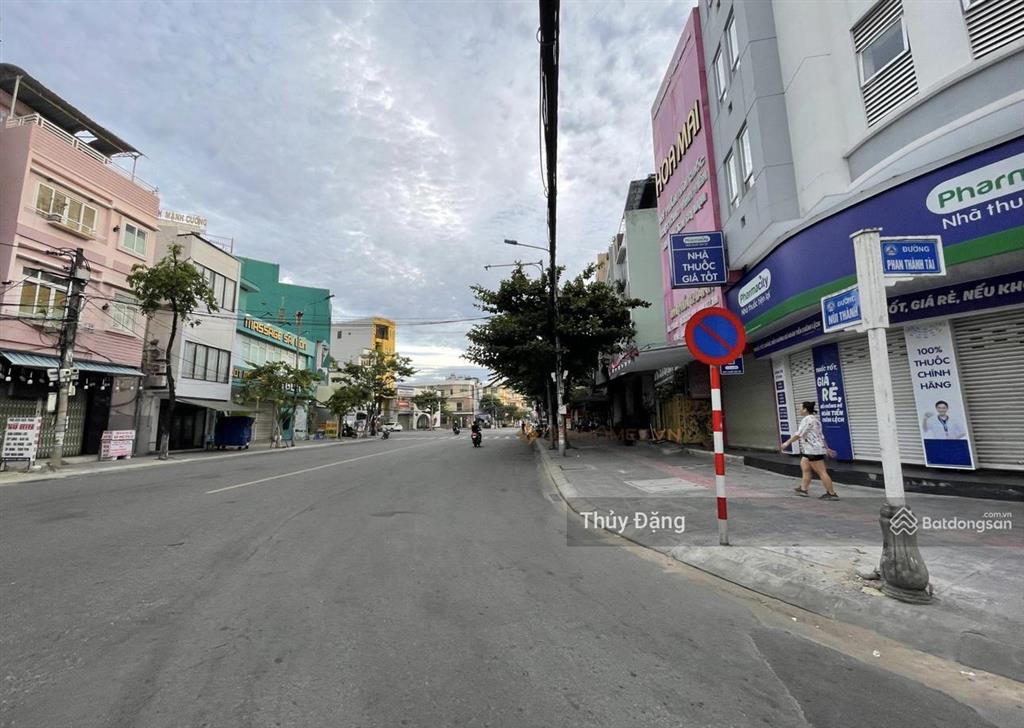 Bán lô đất đường núi thành 161m2 ngang 6.4m, ngay ngã tư phan đăng lưu  kinh doanh cực kỳ sầm uất