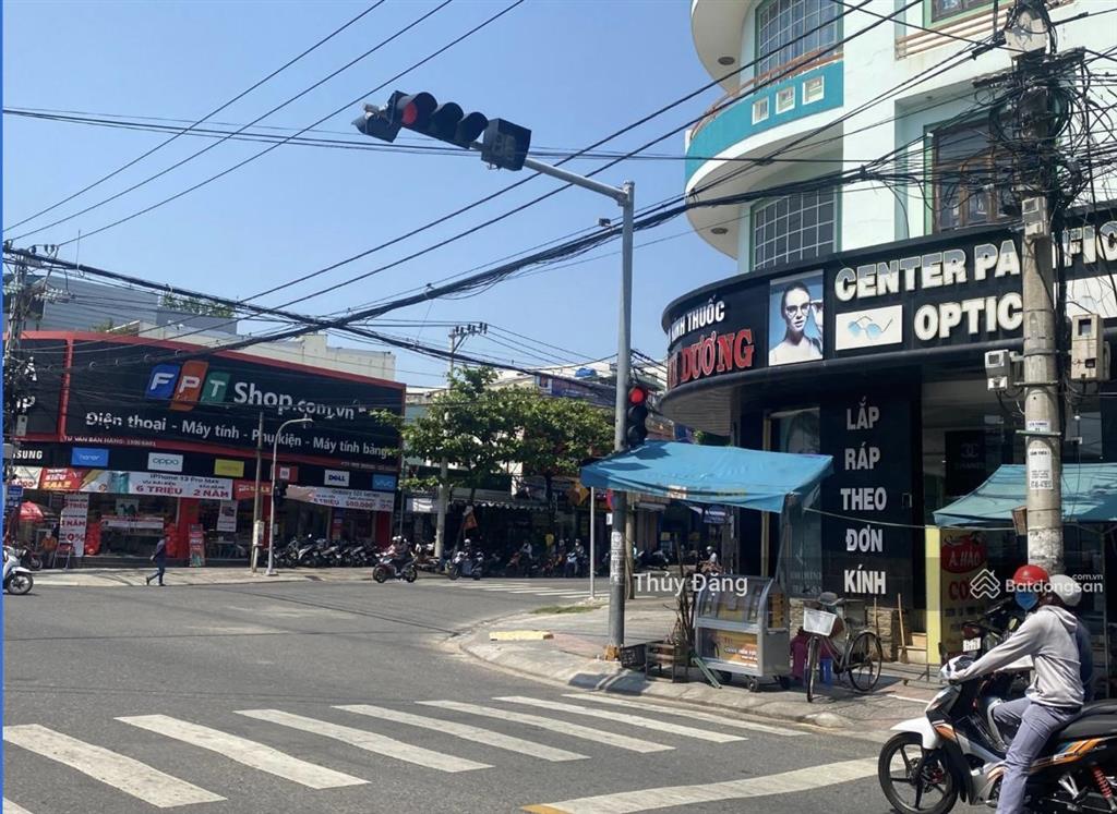 Bán lô đất đường núi thành 161m2 ngang 6.4m, ngay ngã tư phan đăng lưu kinh doanh cực kỳ sầm uất
