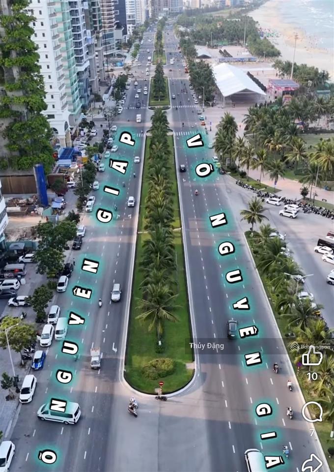 Cho thuê đất đường võ nguyên giáp 500m2 ngang 14.5m kinh doanh sầm uất. hđ 10 năm lâu dài