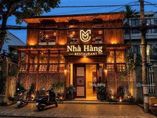 Cho thuê lại toàn bộ nhà hàng 600m² ngang 10m sát đường nguyễn văn thoại gần sát biển