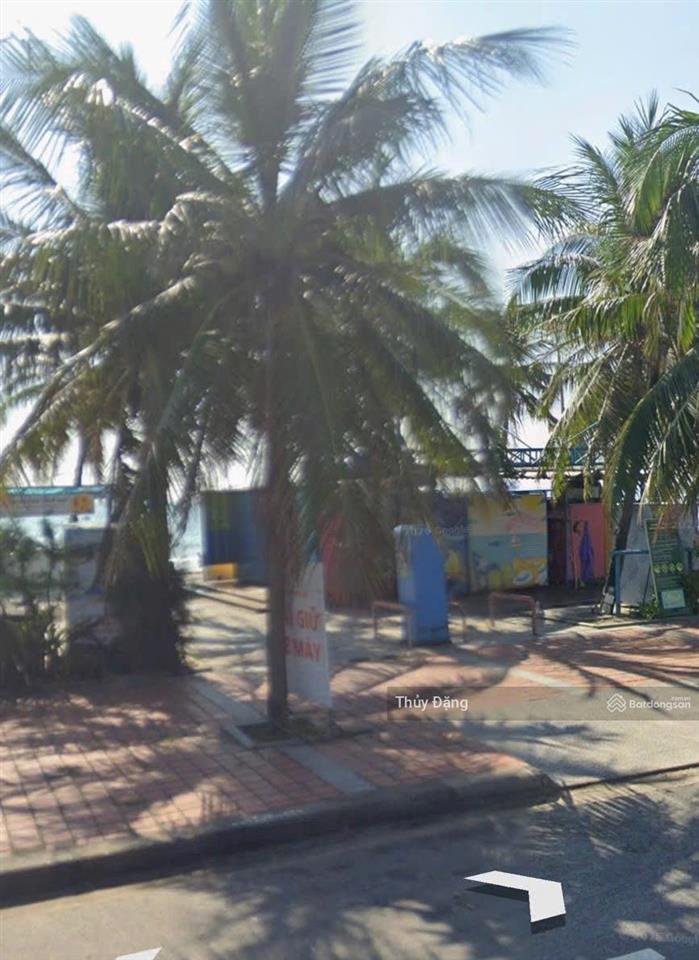 Cho thuê đất mặt tiền hoàng sa đối diện bãi tắm mân thái  dt 315m2 ngang 15m view biển cực đẹp