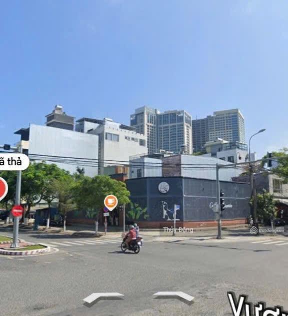 Cho thuê lô góc 2 mặt tiền hồ nghinh sát biển 445m2 ngang 21m thông thẳng biển mỹ khê hđ 5 năm