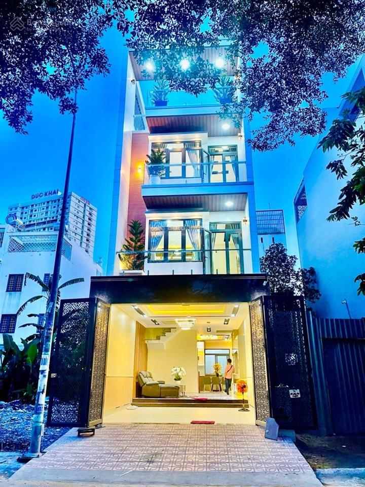Nhà tùng thiện vương quận 8, dt 4.5m x 18m giá 15 tỷ, gpxd 5 tầng, g bến bình đông, eaon, bệnh viện