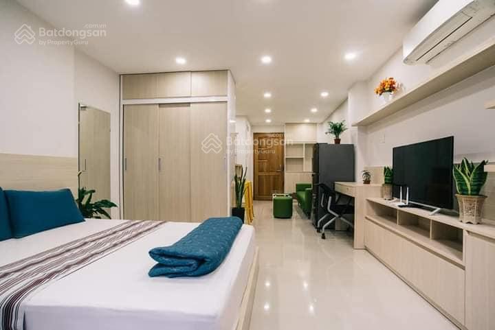 Nhà chdv dòng tiền 100 triệu tôn thất thuyết q4. 8m x 15m. giá 30 tỷ. dt 93m2 xd 7 tầng
