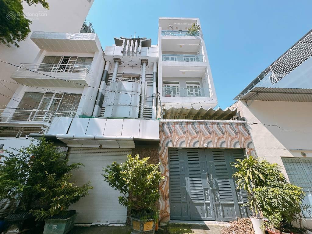 Nhà xóm chiếu quận 4, dt 111m2 6,8m x 18m, giá 18 tỷ, gpxd 7 tầng. gần nguyễn tất thành, khánh hội