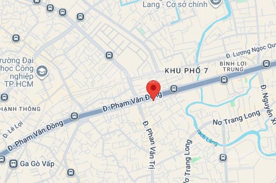 Bán nhà ngay phạm văn đồng, quận bình thạnh. dt 6,2x20m cn 103m2 giá bán 10 tỷ