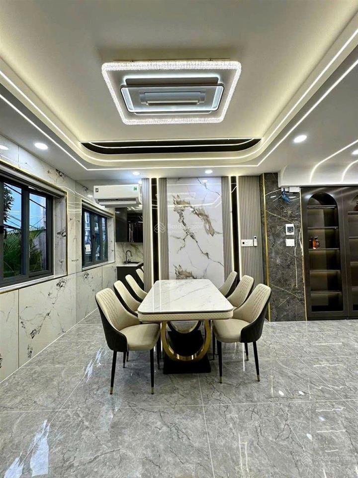 Siêu phẩm 5 tầng  full nội thất cao cấp  vị trí đỉnh hẻm nhựa 5m thông trần thị năm  shr 100% tc