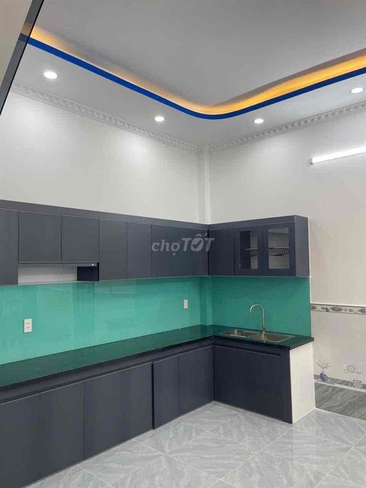 Nhà Phố Hóc Môn 6x16m 1 trệt 1 lầu 4pn ,2wc,đường nhựa xe hơi