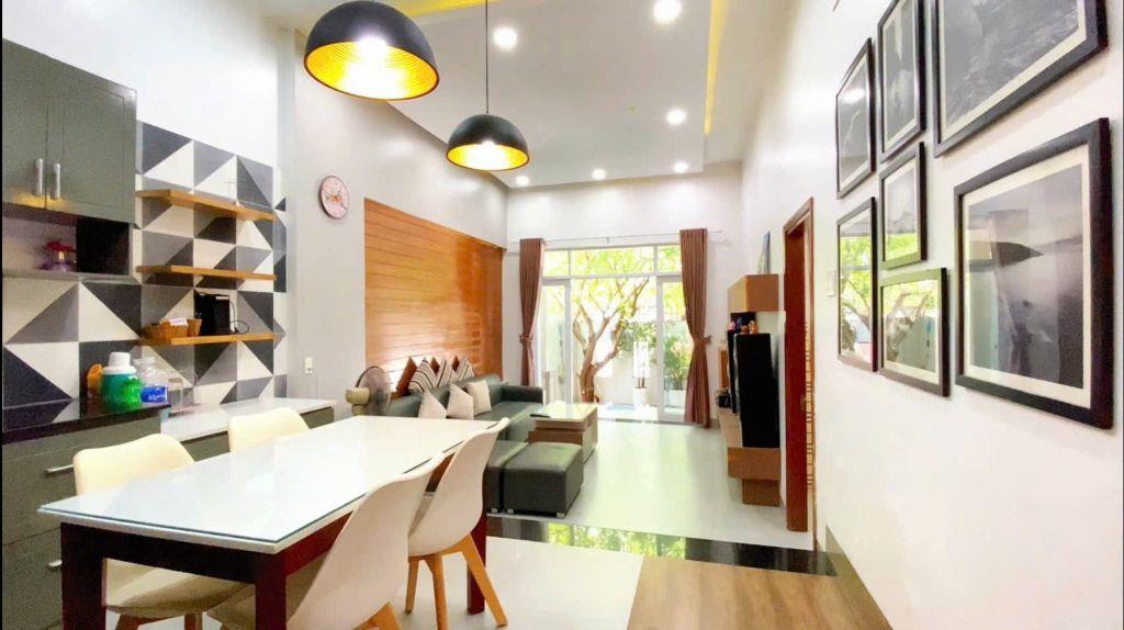 Bán nhà đẹp(gần biển)-DT124m2-4PN-3WC-ôtô6m-Gò Dầu-Tây Nha Trang-chỉ nhỉnh 3ty 