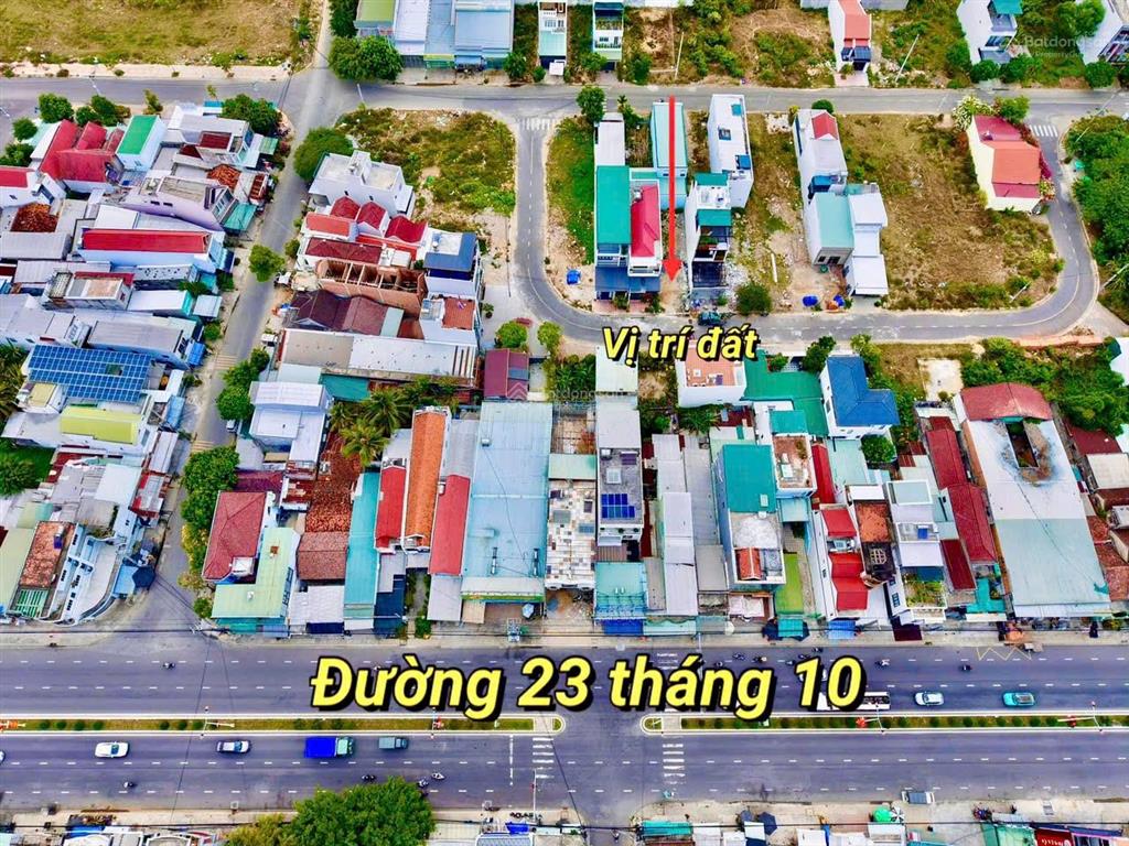 [ 28,5tr/m² ] cạnh 23/10  lô sạch đẹp đường nhựa 13m hướng nam
