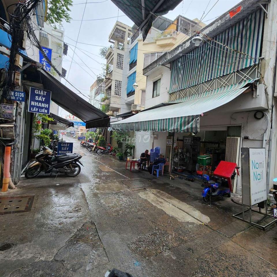 Nhà Ngang 3m7 Vị Trí Đẹp Hẻm Xe Hơi Thông Cao Thắng