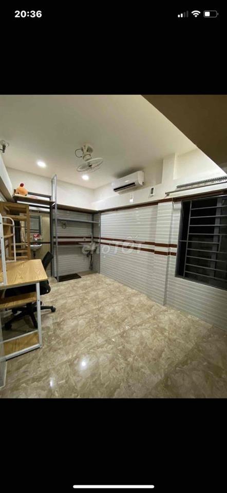 phòng trọ trệt có cửa sổ