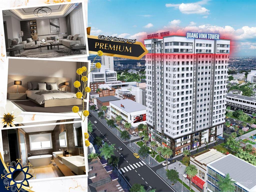 Bán căn hộ thương mại tặng nội thất tâm huyết, view đẹp tại quang vinh tower  39 lương khánh thiện