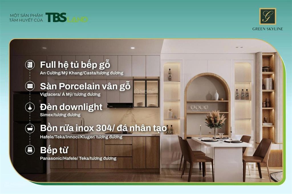 Mở bán đợt đầu căn 40m2 green sky line
