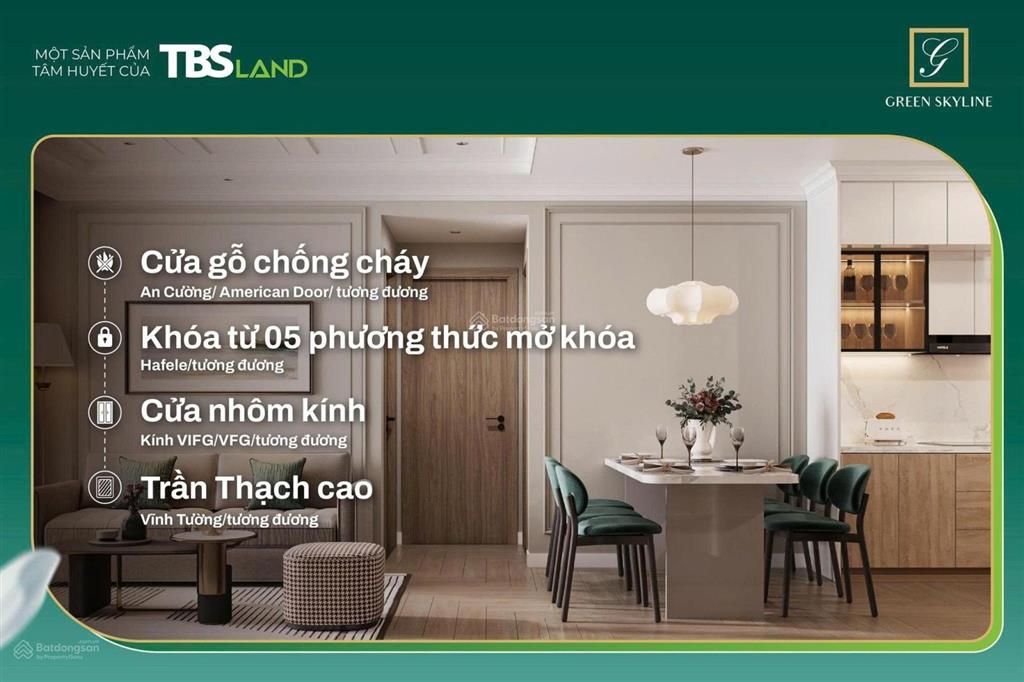 Mở bán đợt đầu căn 40m2 green sky line
