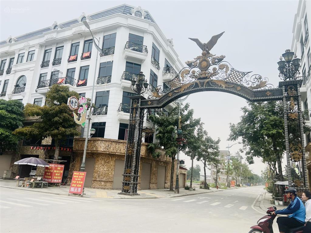 Bán shophouse 5 tầng 100m2,mt5 mặt đường đôi dự án hanaka từ sơn , bắc ninh