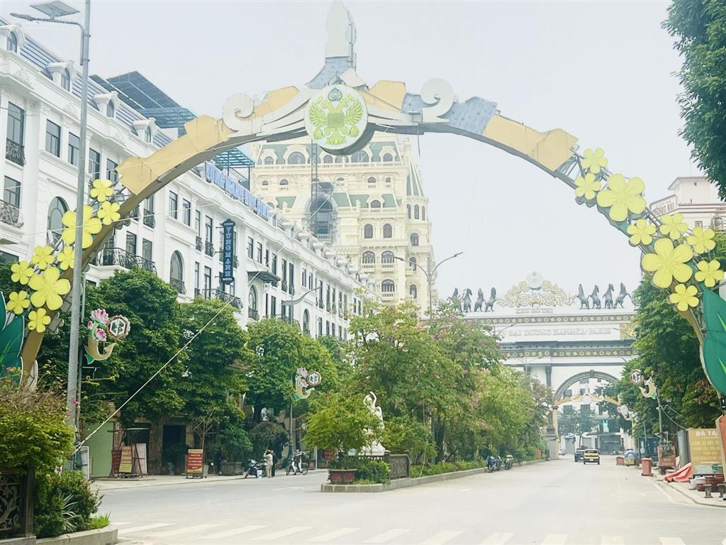 Bán shophouse 5 tầng 100m2,mt5 mặt đường đôi dự án hanaka từ sơn , bắc ninh