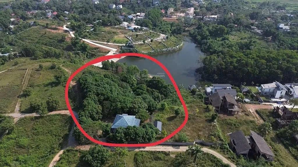 Biệt thự nhà vườn nghỉ dưỡng cư yên  lương sơn. dt 4.000m² view hồ  second home đẳng cấp