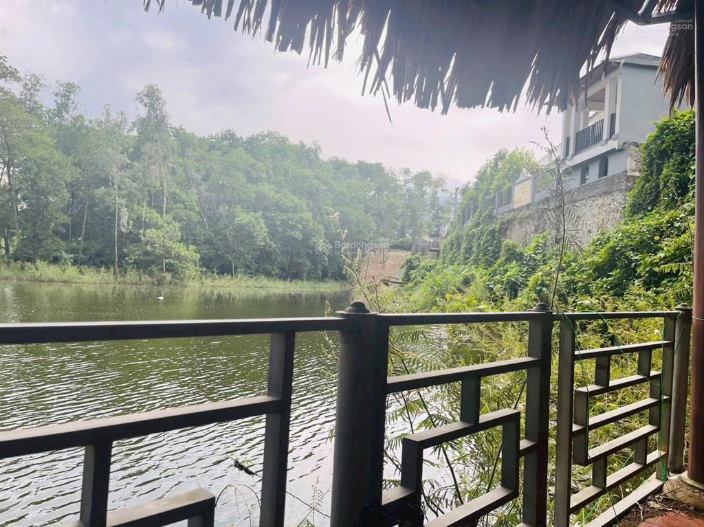 Biệt thự nhà vườn nghỉ dưỡng cư yên  lương sơn. dt 4.000m² view hồ  second home đẳng cấp