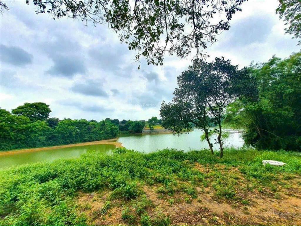 1.472m² đất bám hồ. tiềm năng khai thác homestay cực tốt tại nam phương tiến, chương mỹ