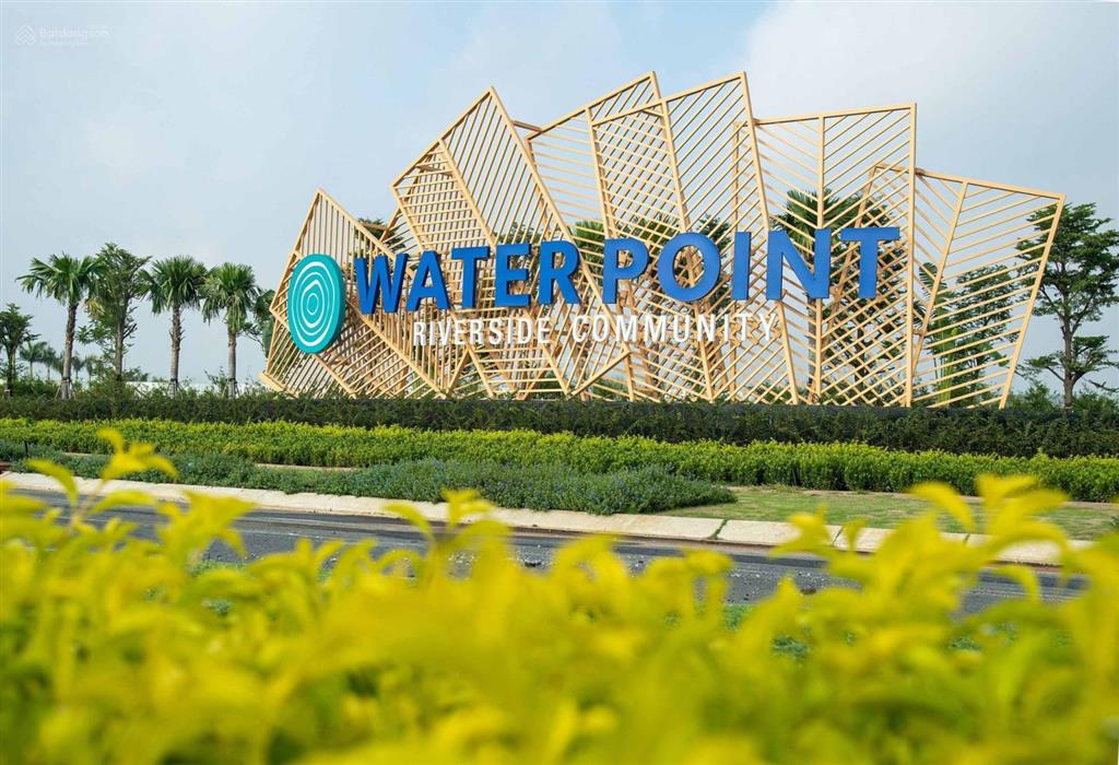Bán nhà phố ven sông vàm cỏ đông waterpoint giá suất nội bộ hiếm có