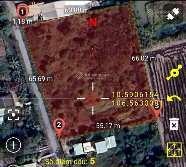 3872m2 có 900m2 thổ cư long hòa cần đước, giá rẻ