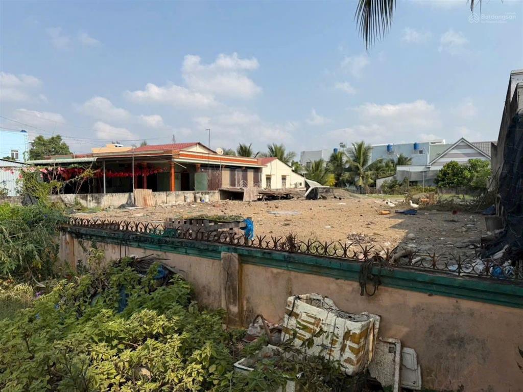 819m2 full thổ cư mặt tiền tỉnh lộ 835b phước lý (18x45) đất vuông vức, mặt bằng hàng rào sẵn