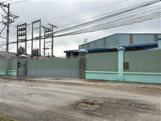 Nhà xưởng 4300m2 đất skc long khê cần đước, đường container pccc đầy đủ, có hoàn công