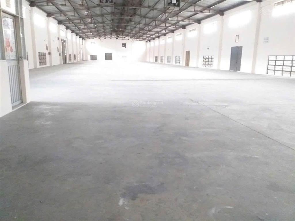 Nhà xưởng 4046m2 (41 x100) mặt tiền an dương vương, q8 . điện 3pha, pccc, có hoàn công đầy đủ