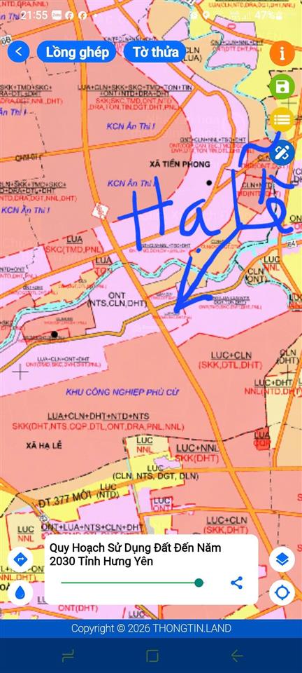 Bán đất mặt đường hạ lễ  ân thi. 1 lô duy nhất. rẻ hơn lô bên cạnh 300tr