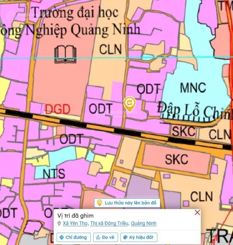 Cần bán gấp mảnh đất mặt đường nhìn vào trường đại học công nghiệp quảng ninh