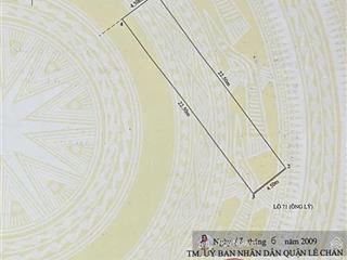 Bán đất 101m2 khu 591 thiên lôi trục chính sát aeon mall