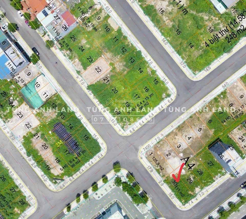 Lô góc vip lê hồng phong cạnh trung tâm hành chính tương lai