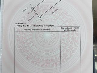 Bìa vừa ra lò  vẫn nóng hổi chỉ 85 triệu/m ( bìa hồng chính chủ ) tuyến 2 lê quang đạo  đông khê