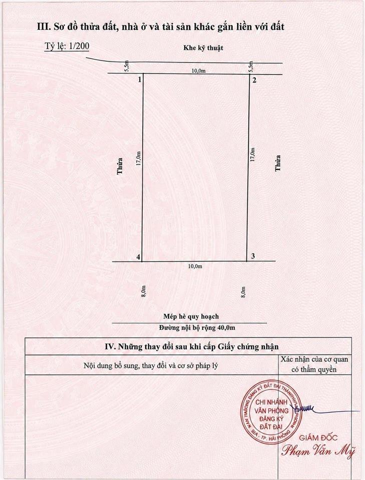 Giảm 1,2 tỷ lô đất siêu vip  3d lê hồng phong