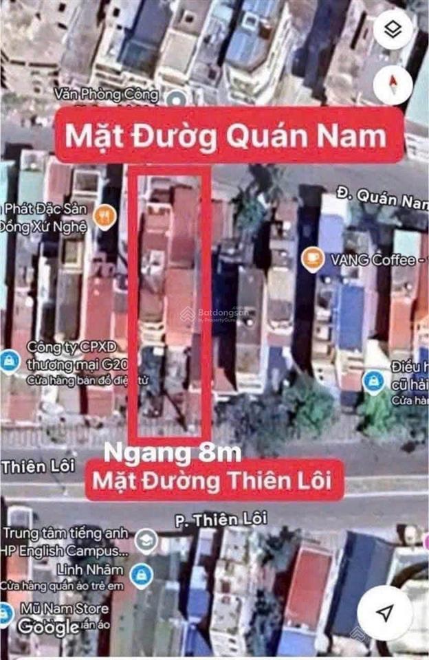 Bán 240m2 mặt đường quán nam  thiên lôi.
 ms 0983 336 ***