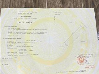 Bán đất khu hồ kẻ kênh dương, lê chân, hải phòng