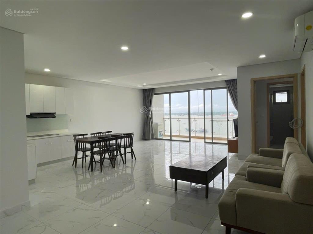 Cho thuê ch 114m2 an gia riverside quận 7, tầng trung view sông. nội thất như hình. giá 18tr