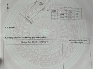 Bán lô đất 100m2 tại đường vũ xuân thiều, gần sông.