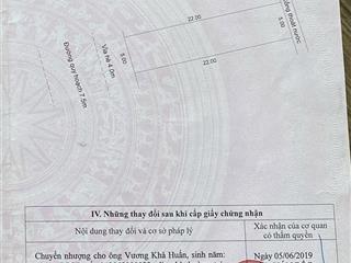 Chính chủ bán lô đất đường 7,5m khu võ chí công, sẵn sổ công chứng.