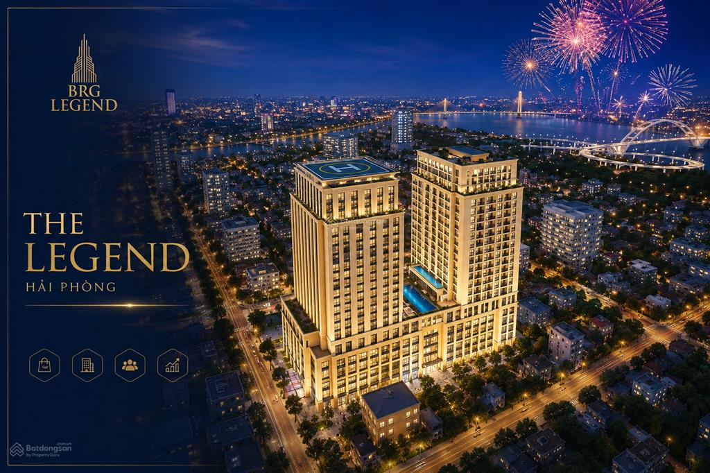Cho thuê shop khối đế & tttm  văn phòng the legend hải phòng trung tâm hồng bàng