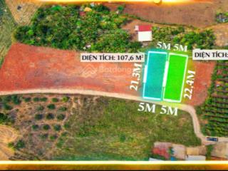 Bán đất tại đt 764, cẩm mỹ, đồng nai, giá siêu hời 390 triệu, 107.6m2. đường bê tông 3,5m xe ô tô