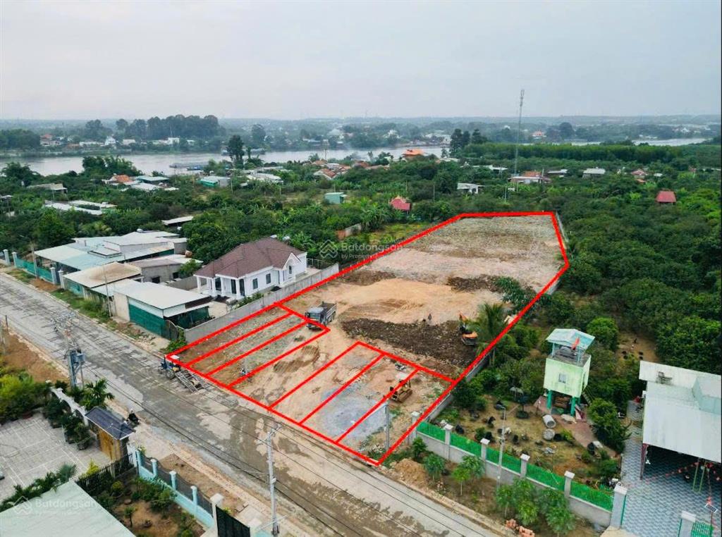 100m2 đất nền view sông mặt tiền hl15  chỉ 980 triệu/lô  shr full thổ cư