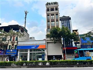 Nhà 5 tầng mặt phố nguyễn văn cừ, đoạn đẹp nhất phố,2 mặt tiền, vỉa hè rộng, kinh doanh đắt khách